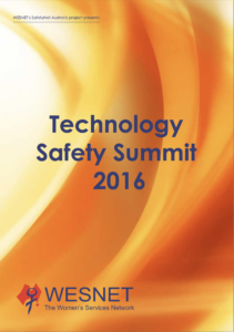 Cover of 2016 Tech Summit program
