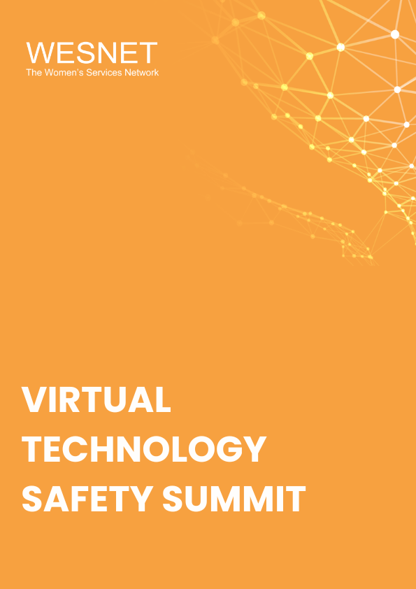 Cover of an blue booklet which is a program for the 2023 Tech Summit conference